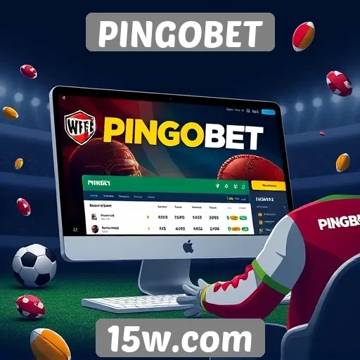 Navegação intuitiva no site PINGOBET