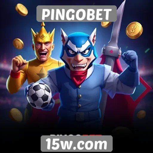 Variedade de jogos disponíveis na plataforma PINGOBET